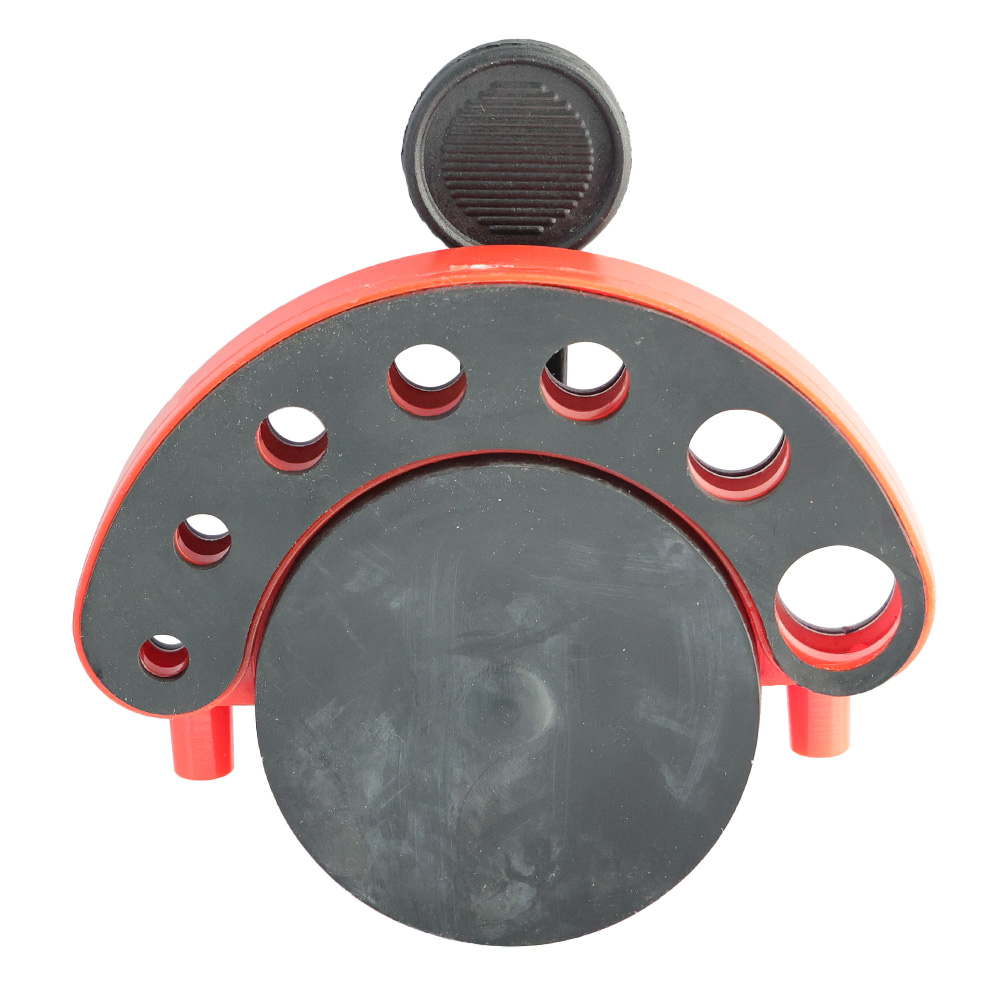 6 Pc Diamond Core Drill Bit Set with Suction Guide for Tile & Glass