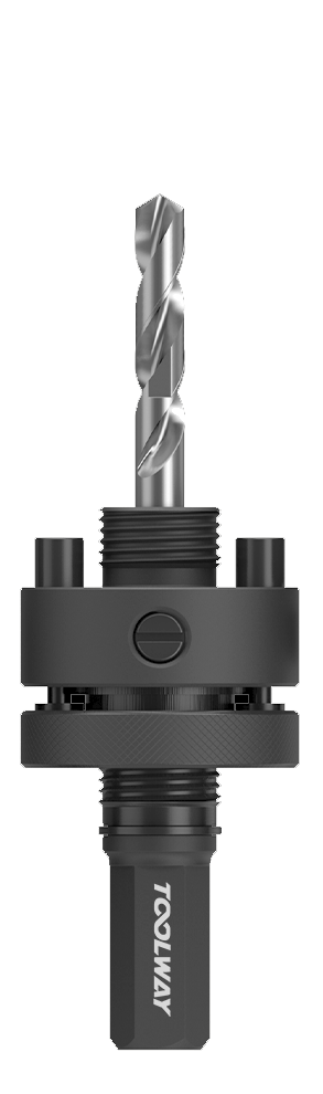 Hole saw arbor - HEX 2