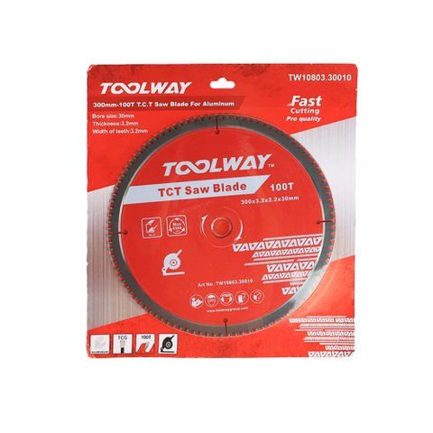 300MM-100T TCT Saw Blade For Aluminum(300x3.2x2.2x100Tx30)