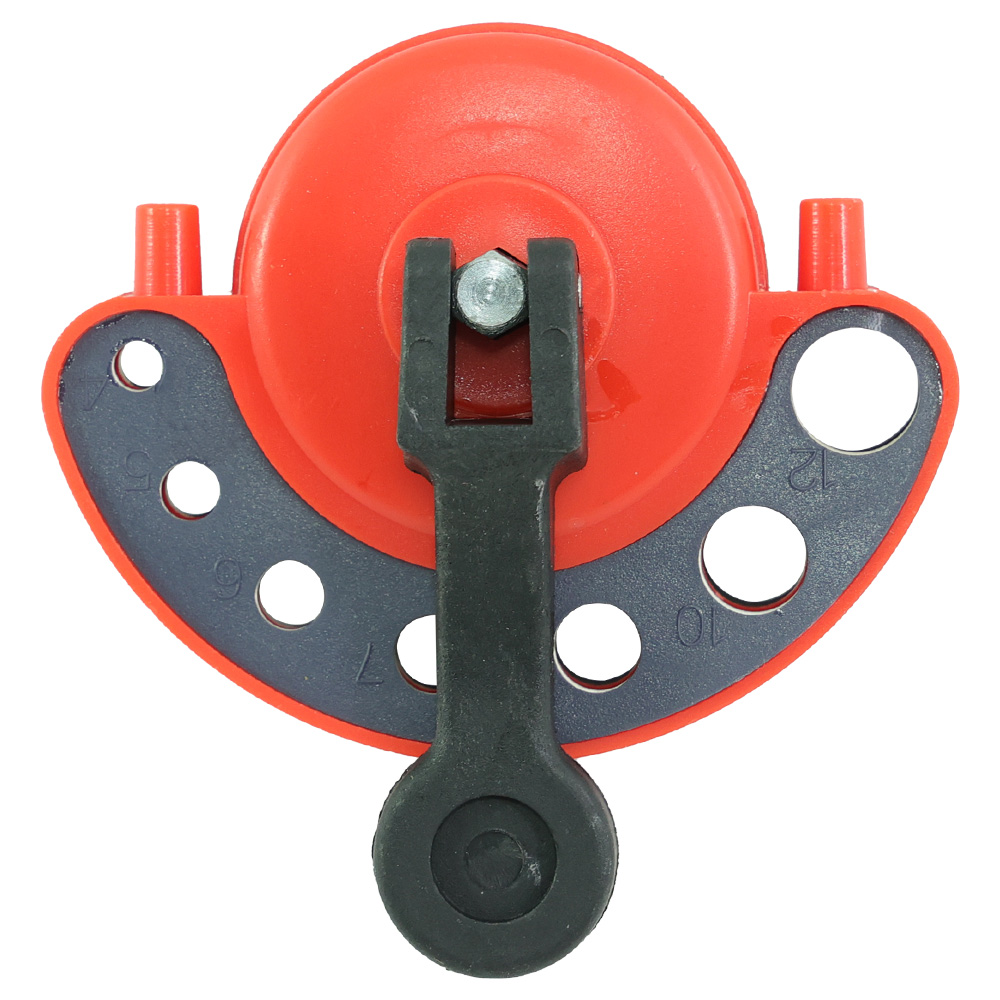 6 Pc Diamond Core Drill Bit Set with Suction Guide for Tile & Glass