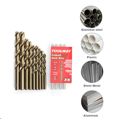 Cobalt Twist Drill Bit DIN338 Standard