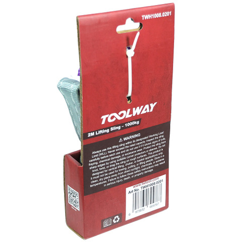 2M Polyester Lifting Sling – 1000 kg Webbing Sling