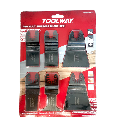8pcs Multi Purpose Saw Blade Set