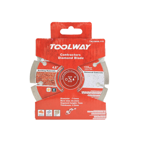 Contractors Diamond Saw Blade 115 x 2.2 x 7 x 22.2mm(4.5")
