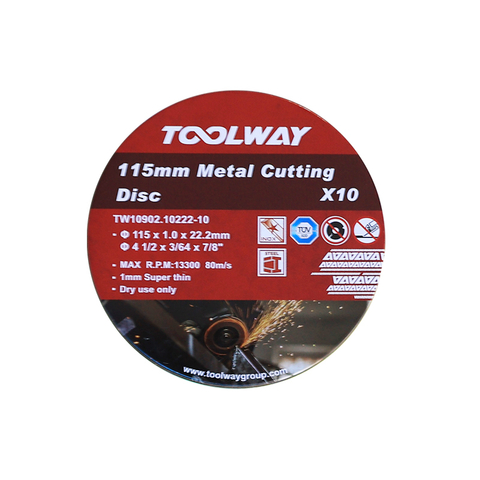 115MM Cutting Disc for Metal(10pcs in a can)