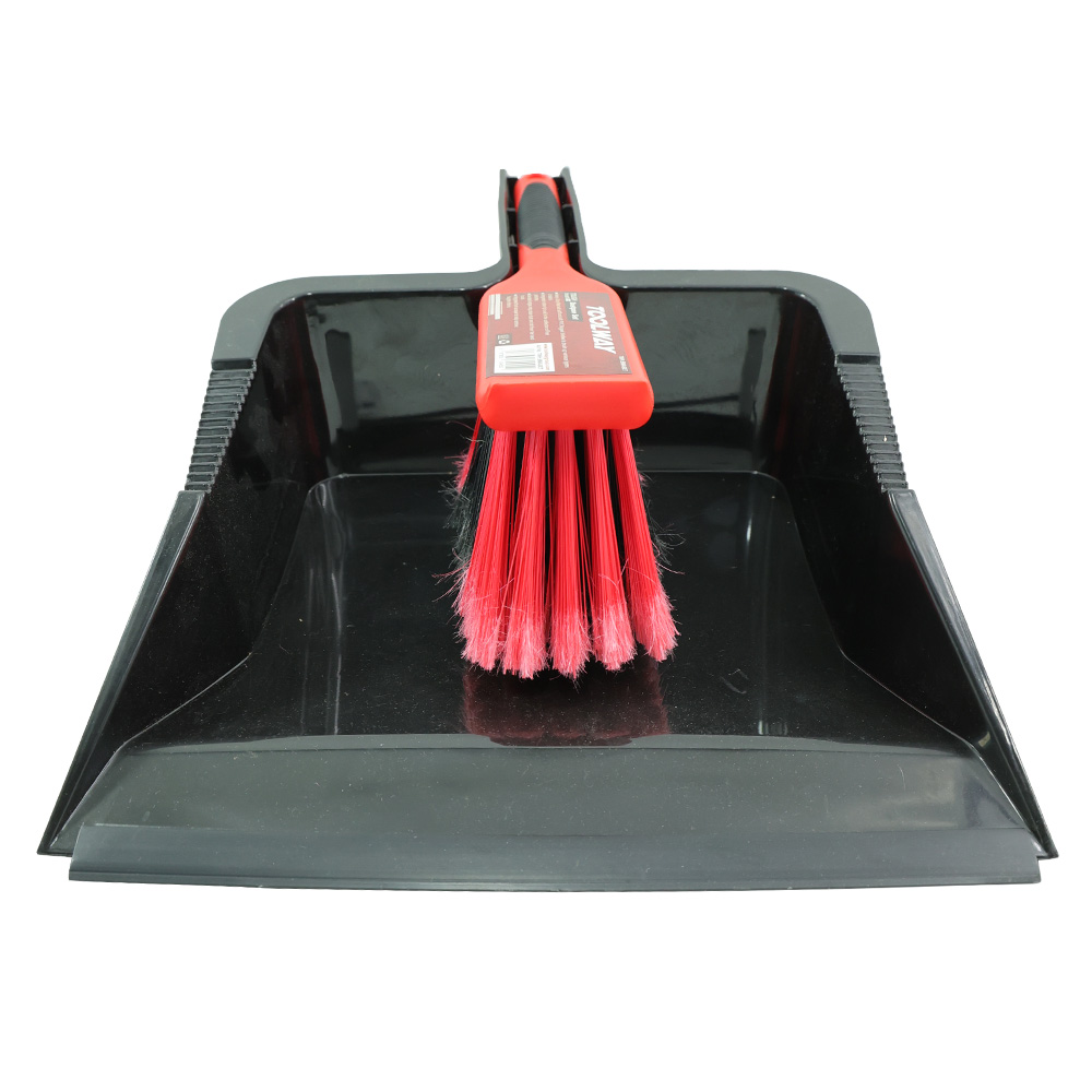 Tough Brush Dustpan and Brush Set – Heavy Duty Cleaning Set