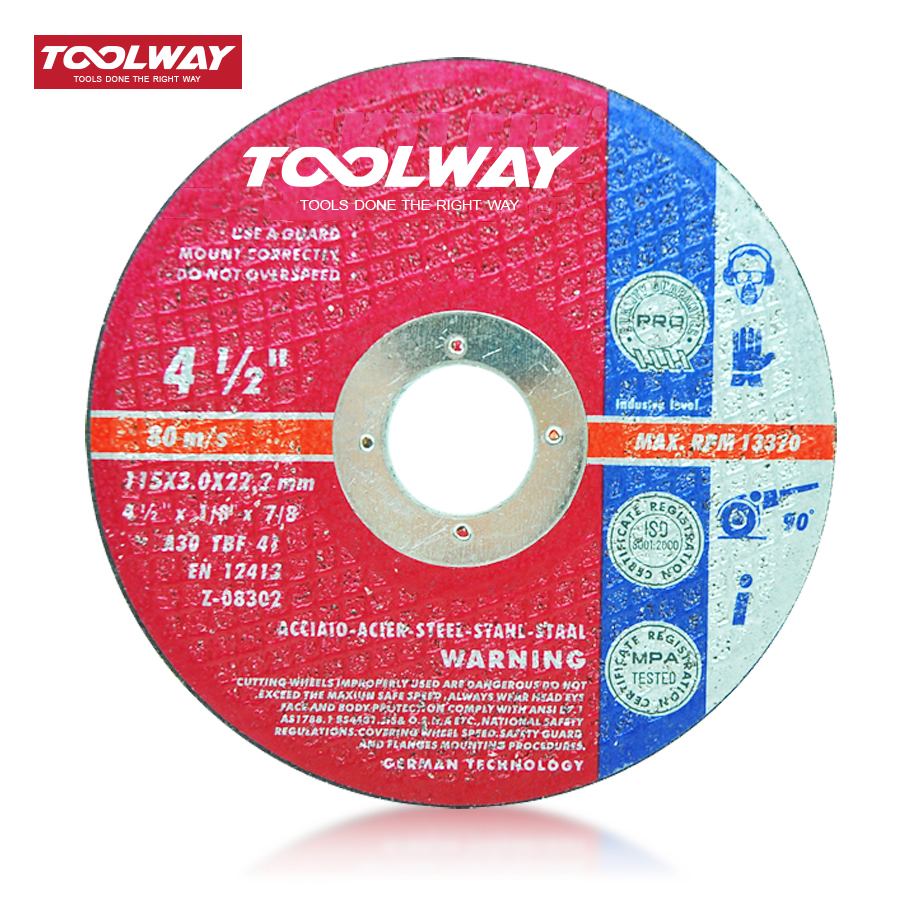 4.5"-115MM Free-hand Angle Grinder Cutting Wheels FOR STEEL