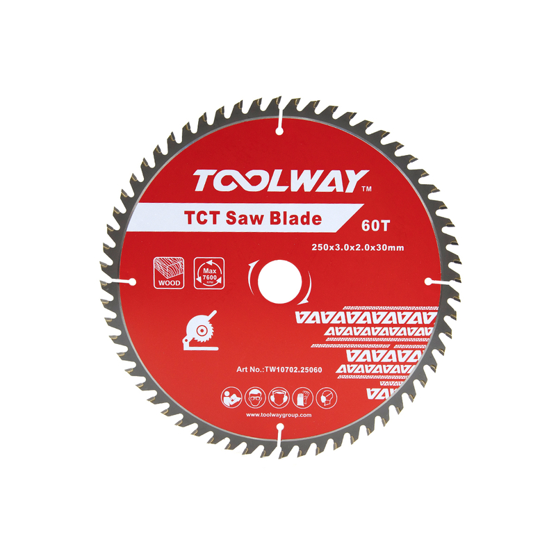250MM-60T TCT Saw Blade For Wood(250x3.0x2.0x60Tx30)