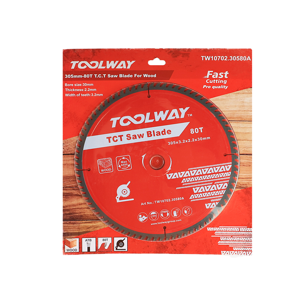 305MM-80T TCT Saw Blade For Wood(305x3.2x2.2x80Tx30)