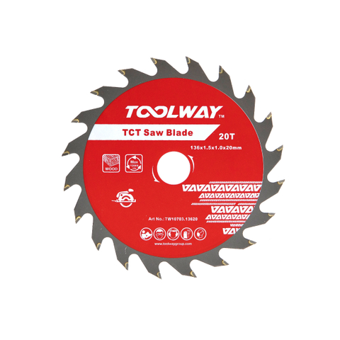 136MM-20T TCT Saw Blade For Wood(136x1.5x1.0x20Tx20)