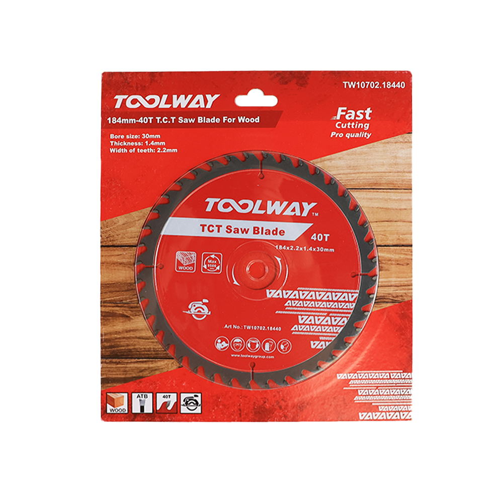 184MM-40T TCT Saw Blade For Wood(184x2.2x1.4x40Tx30)